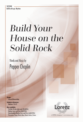 Book cover for Build Your House on the Solid Rock