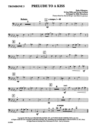 Prelude to a Kiss: 3rd Trombone
