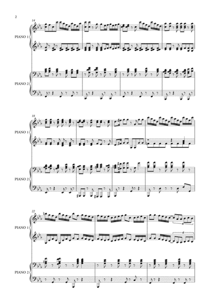 Suite for two Pianos, Op. 20, 3rd Movement, Tango del Sol image number null