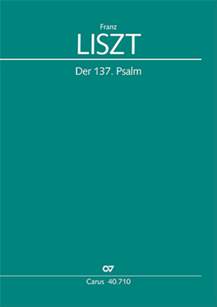 Psalm 137 (Der 137. Psalm) Harp scores gallery preview page 1