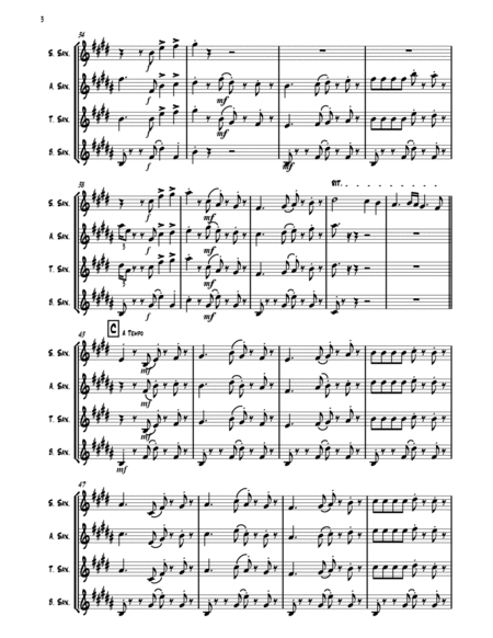Carmen (Bizet) - Saxophone Quartet (SATB) image number null