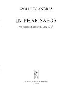 Book cover for In Pharisaeos-satb,tp