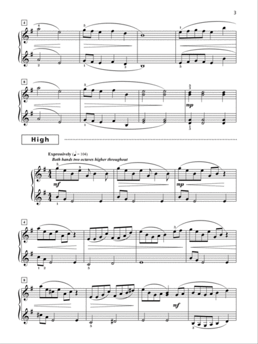 Grand Trios for Piano, Book 5