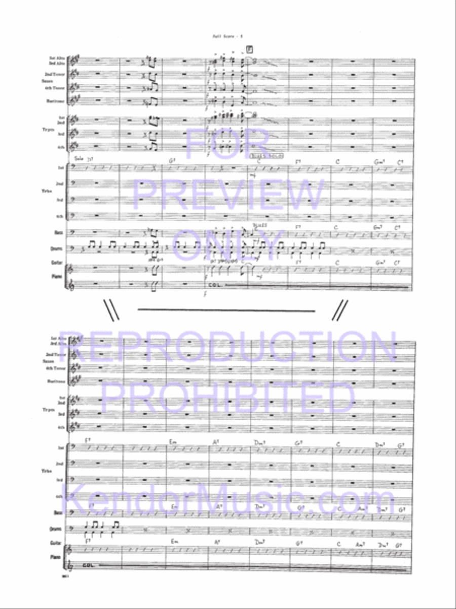 Back Bone Jazz Ensemble scores gallery preview page 6