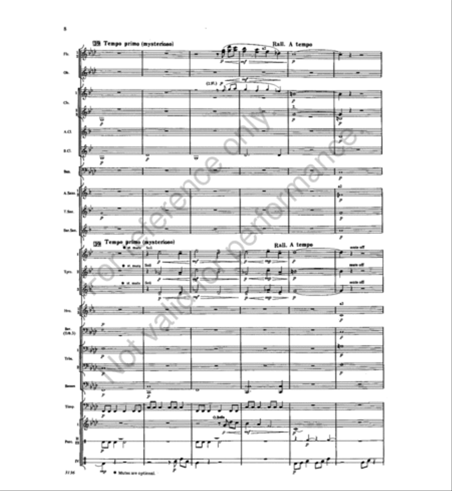 Prayer and Proclamation Prayer and Proclamation Concert Band scores gallery preview page 8