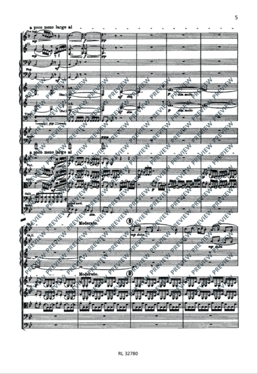 Pohjola's Daughter Orchestra scores gallery preview page 6