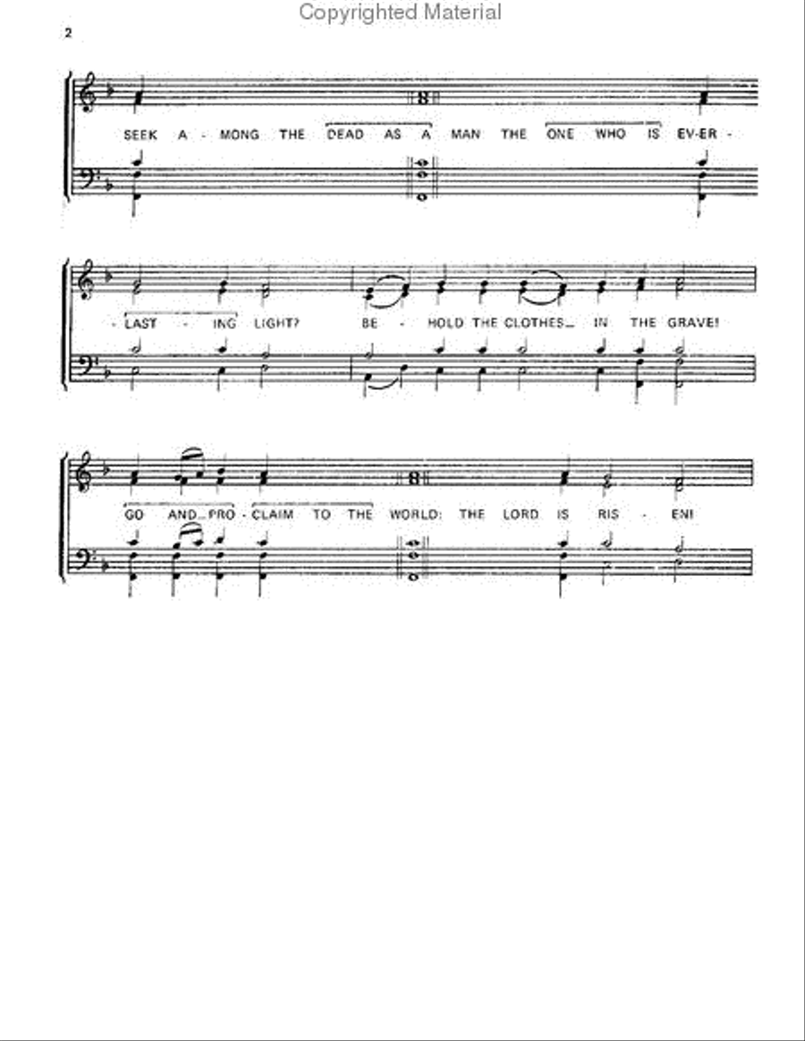 Before the Dawn 4-Part scores gallery preview page 3