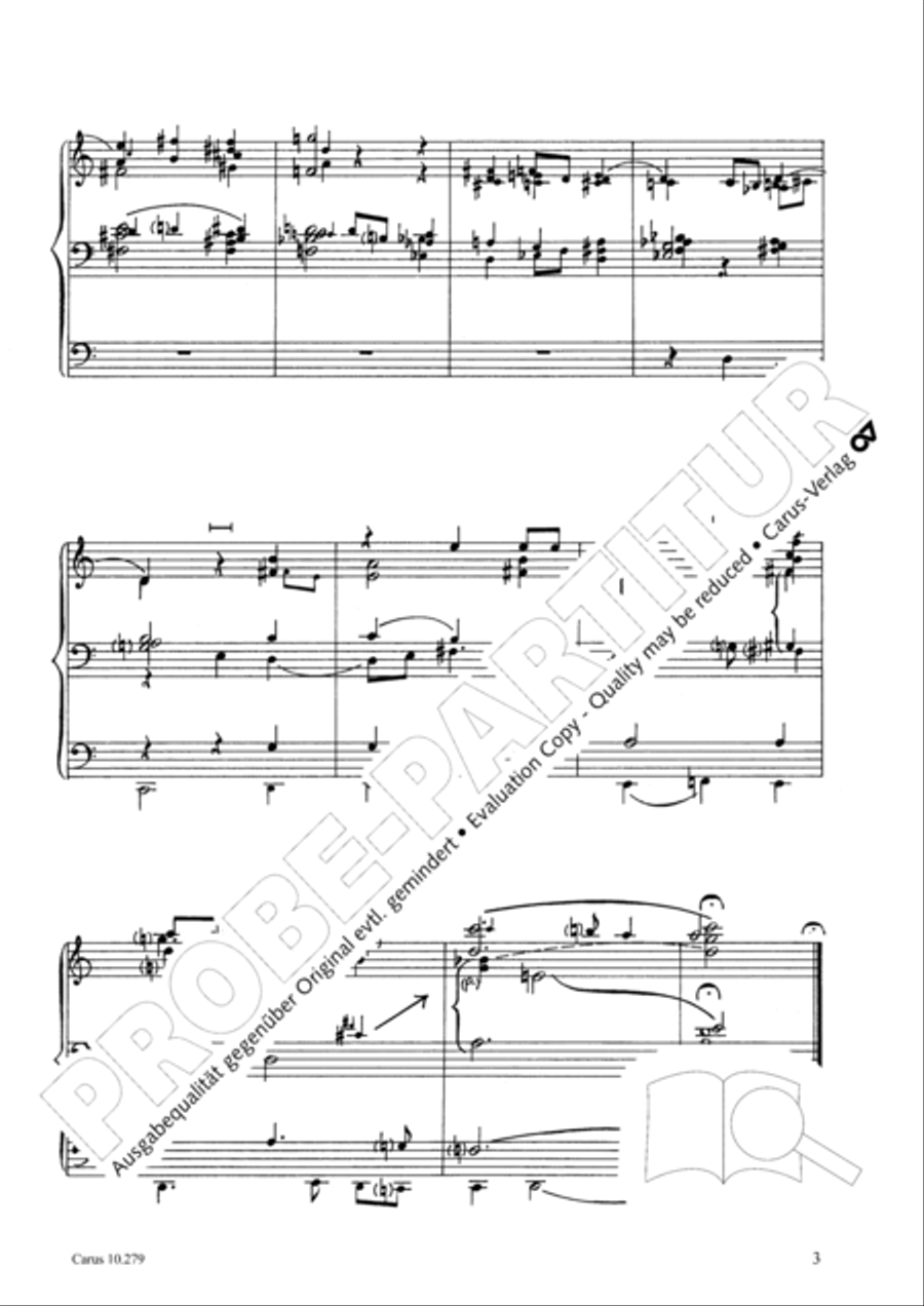 A babe is born in Bethlehem (Ein Kind geborn zu Bethlehem) 4-Part scores gallery preview page 4