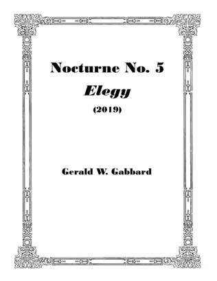 Nocturne No. 5 - Elegy (2019)