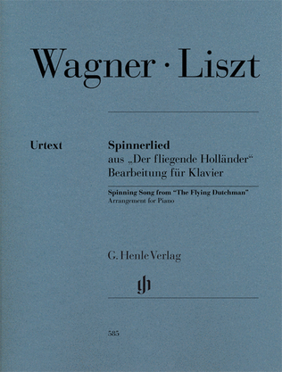 Book cover for Spinning Song from “The Flying Dutchman” (Richard Wagner)