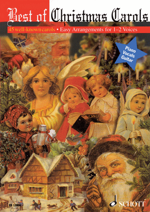 Book cover for Best of Christmas Carols – 45 Well-Known Carols