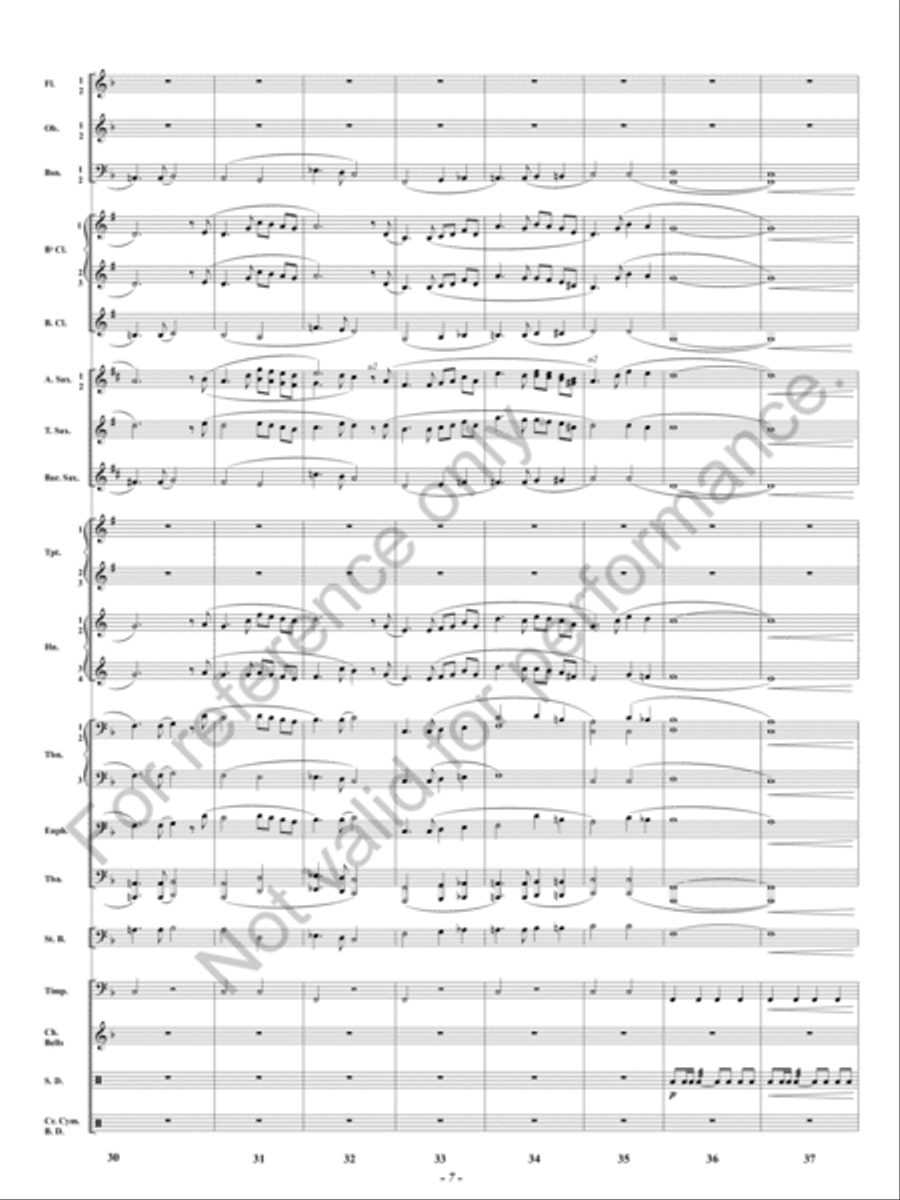 To Those Who Dream Concert Band scores gallery preview page 8