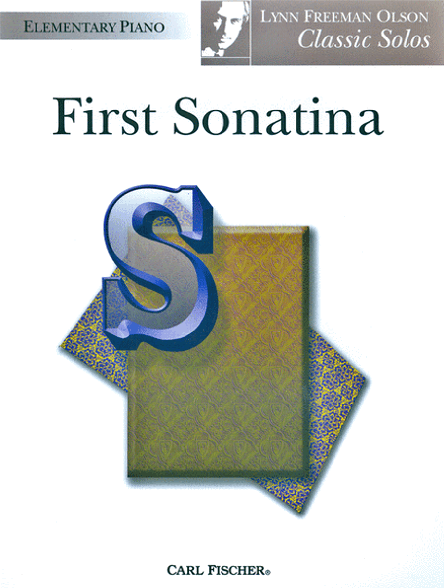 First Sonatina Easy Piano scores gallery preview page 1