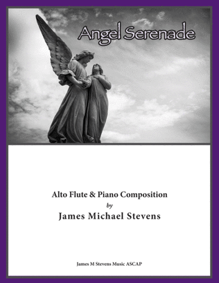 Book cover for Angel Serenade - Alto Flute & Piano