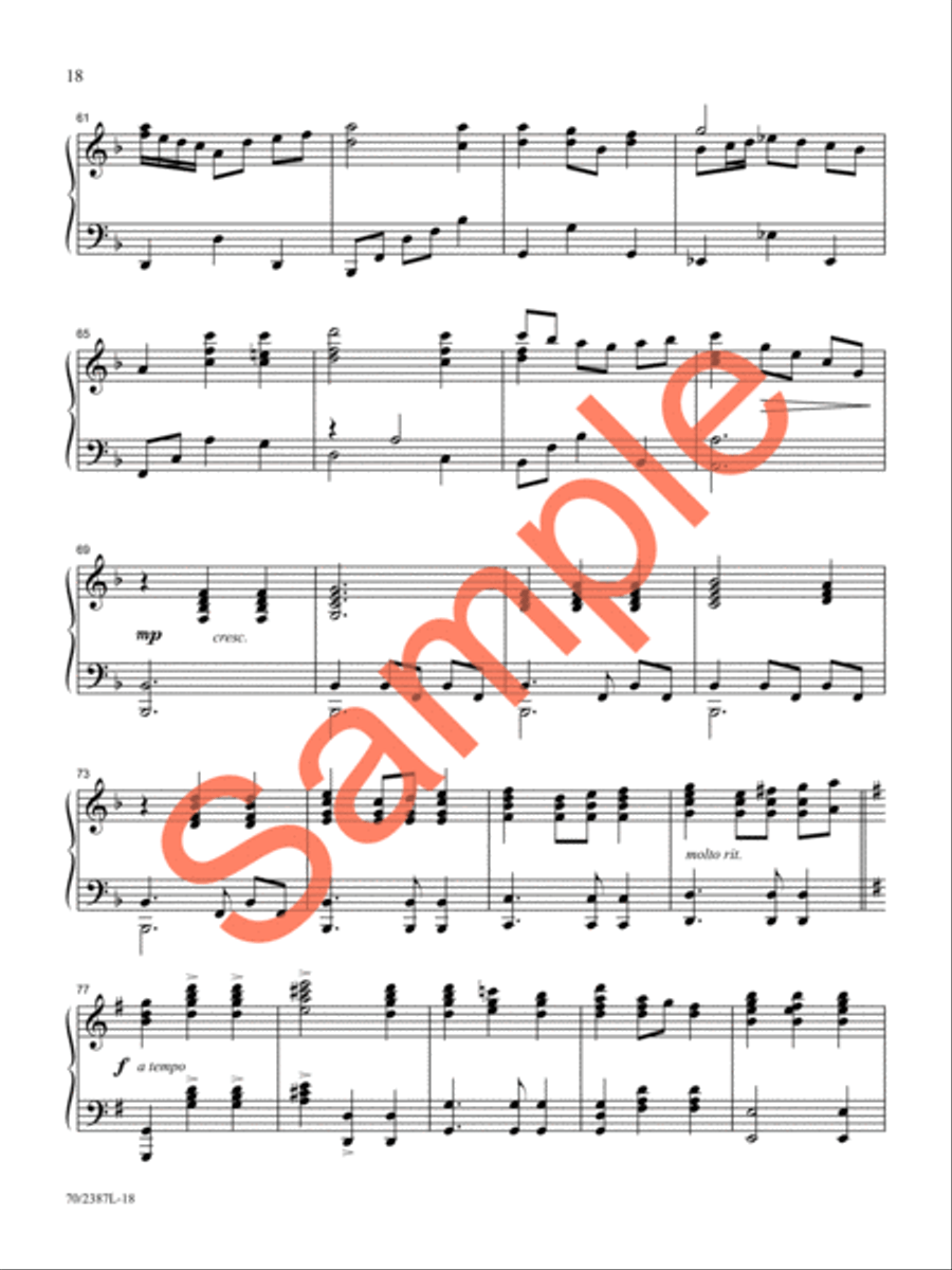 Alleluias for the Piano Alleluias for the Piano Piano Solo scores gallery preview page 15