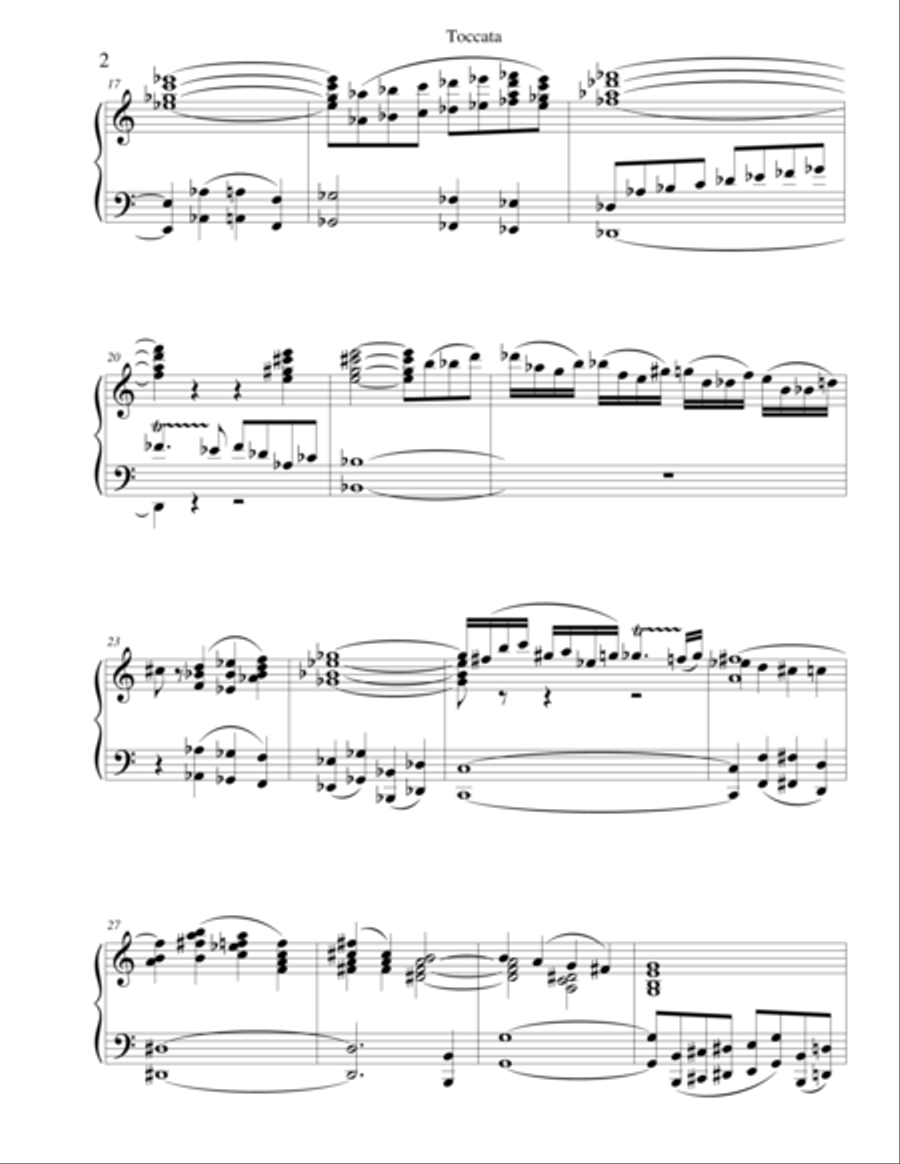 Piano Suite #3 (Gothic) Piano Solo scores gallery preview page 5