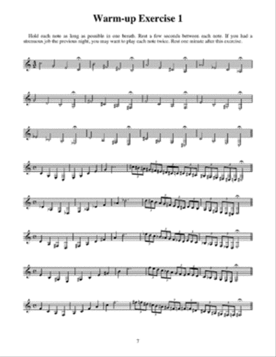 Maintaining Trumpet Chops Bugle scores gallery preview page 3