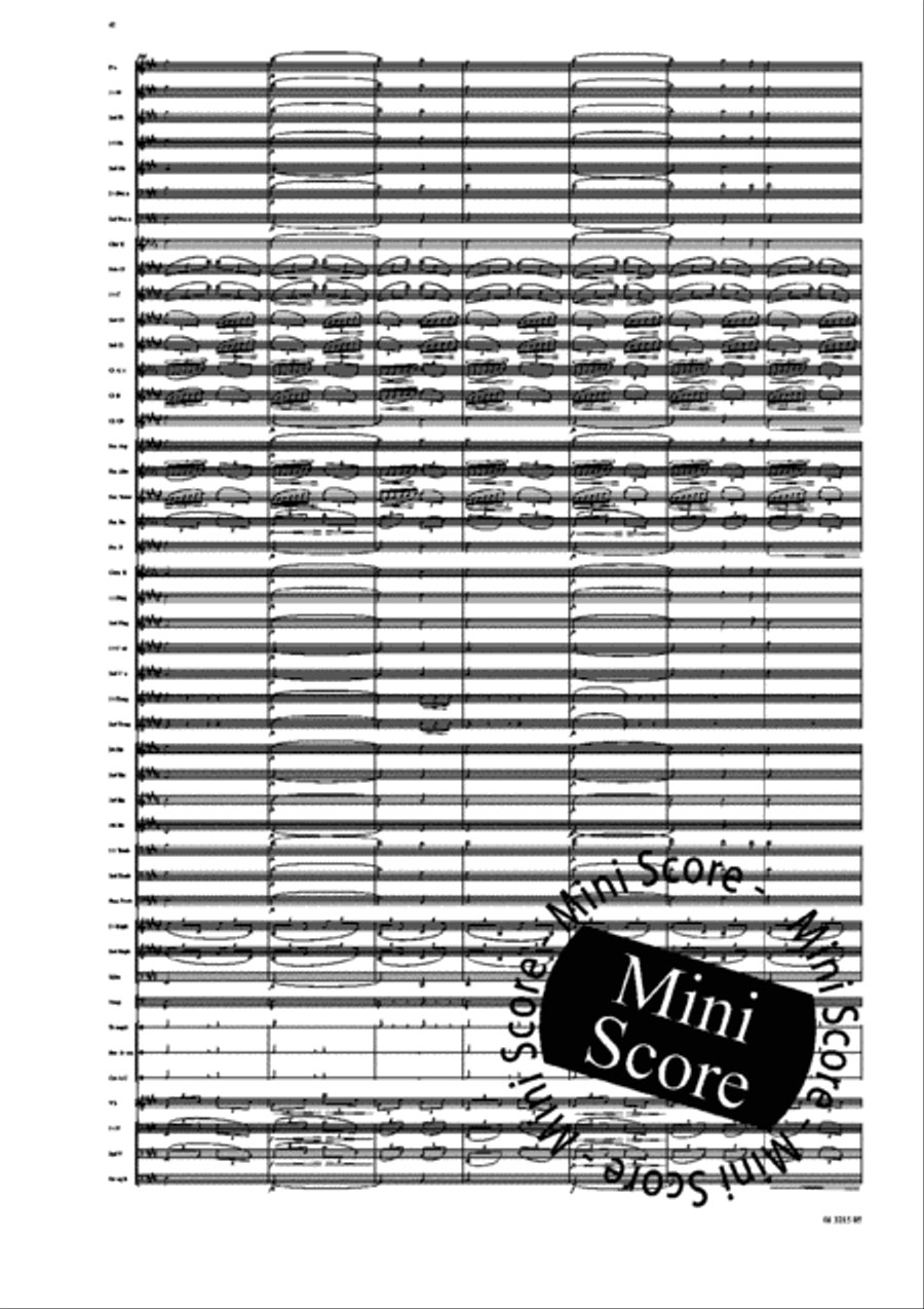 Ma Vlast Concert Band scores gallery preview page 44