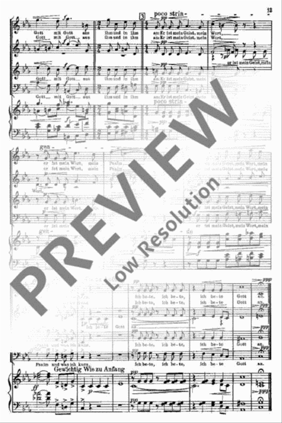 Eine deutsche Singmesse 4-Part scores gallery preview page 13