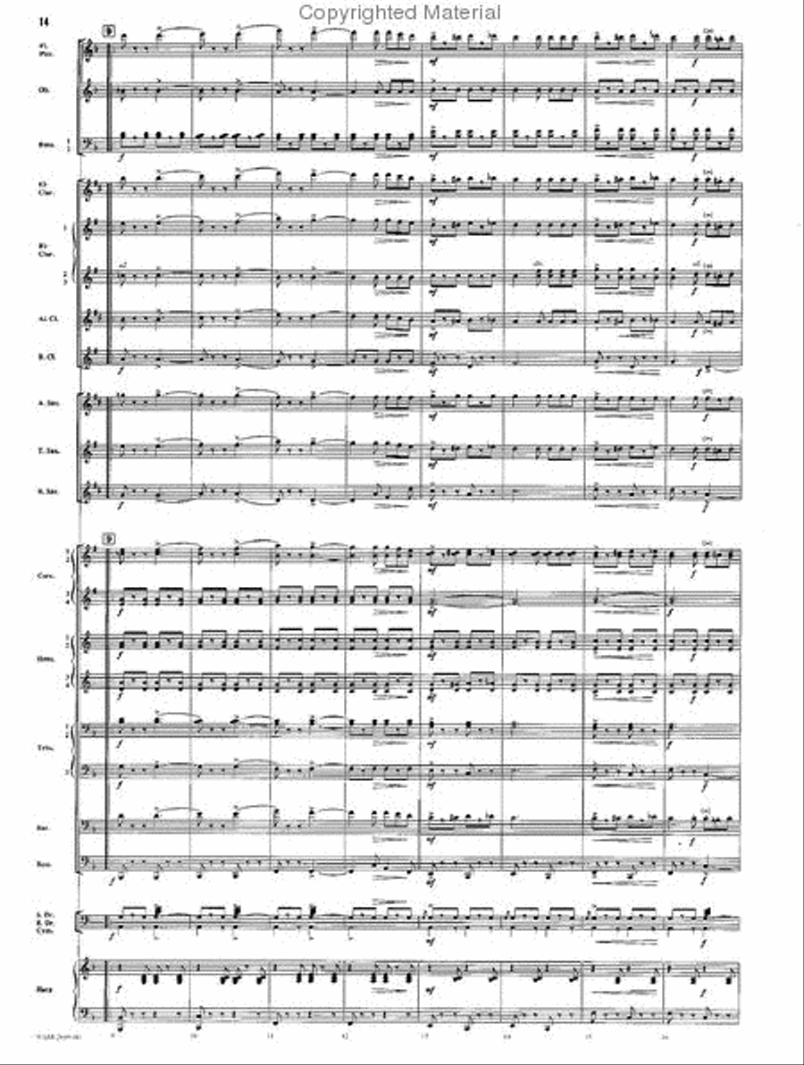 The Washington Post Concert Band scores gallery preview page 3