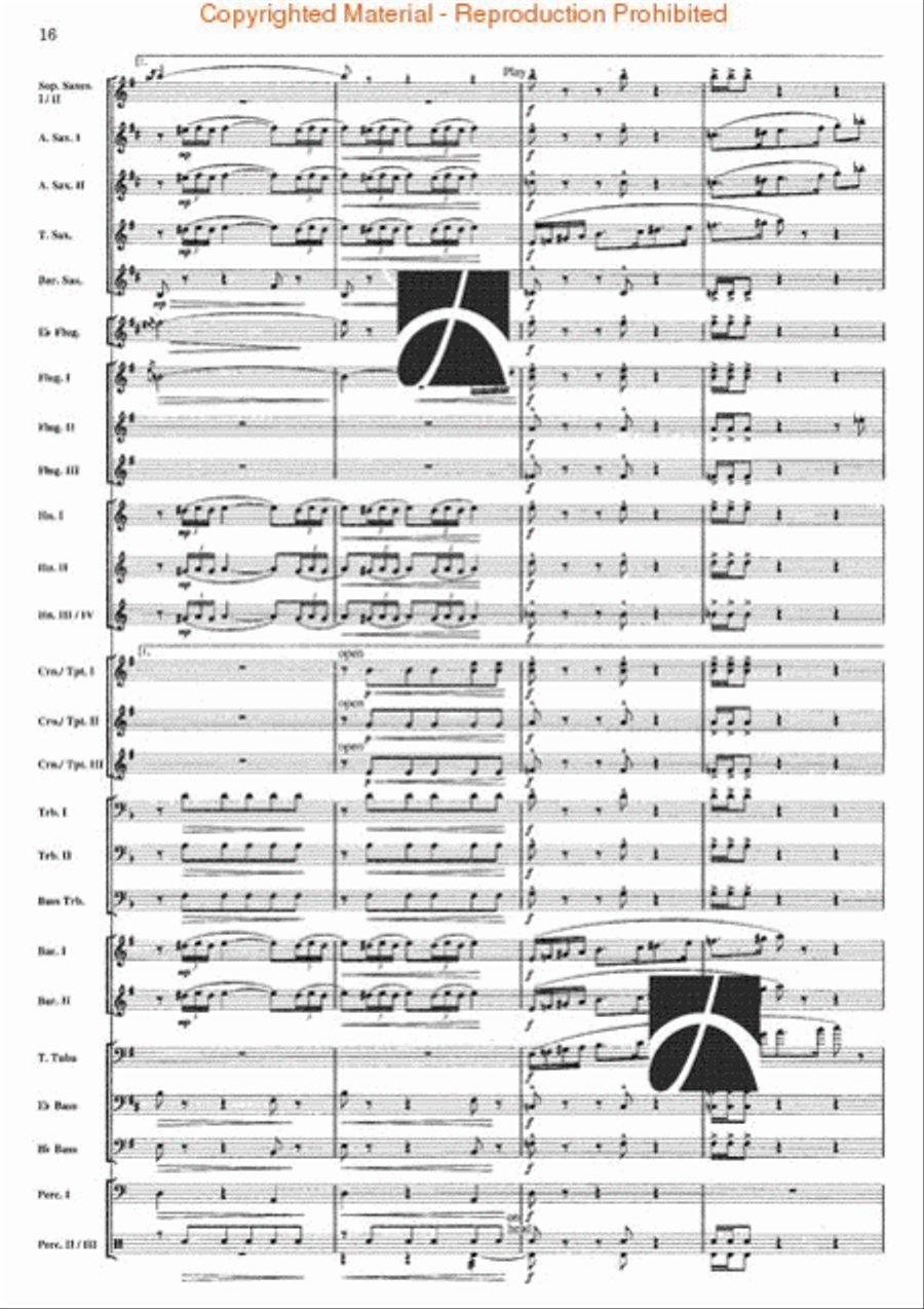 Firestorm Brass Band scores gallery preview page 16