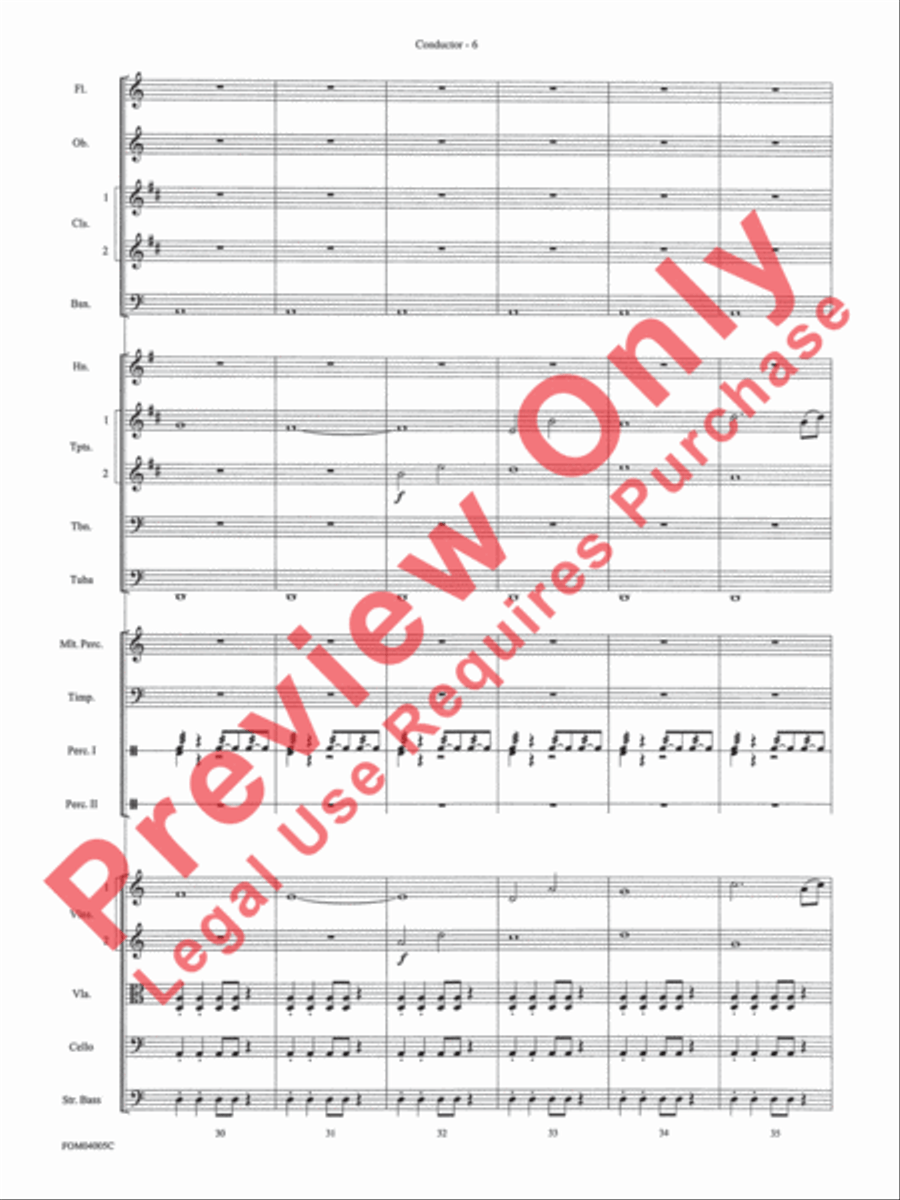 The Lord of the Rings: The Return of the King, Selections from Full Orchestra scores gallery preview page 8