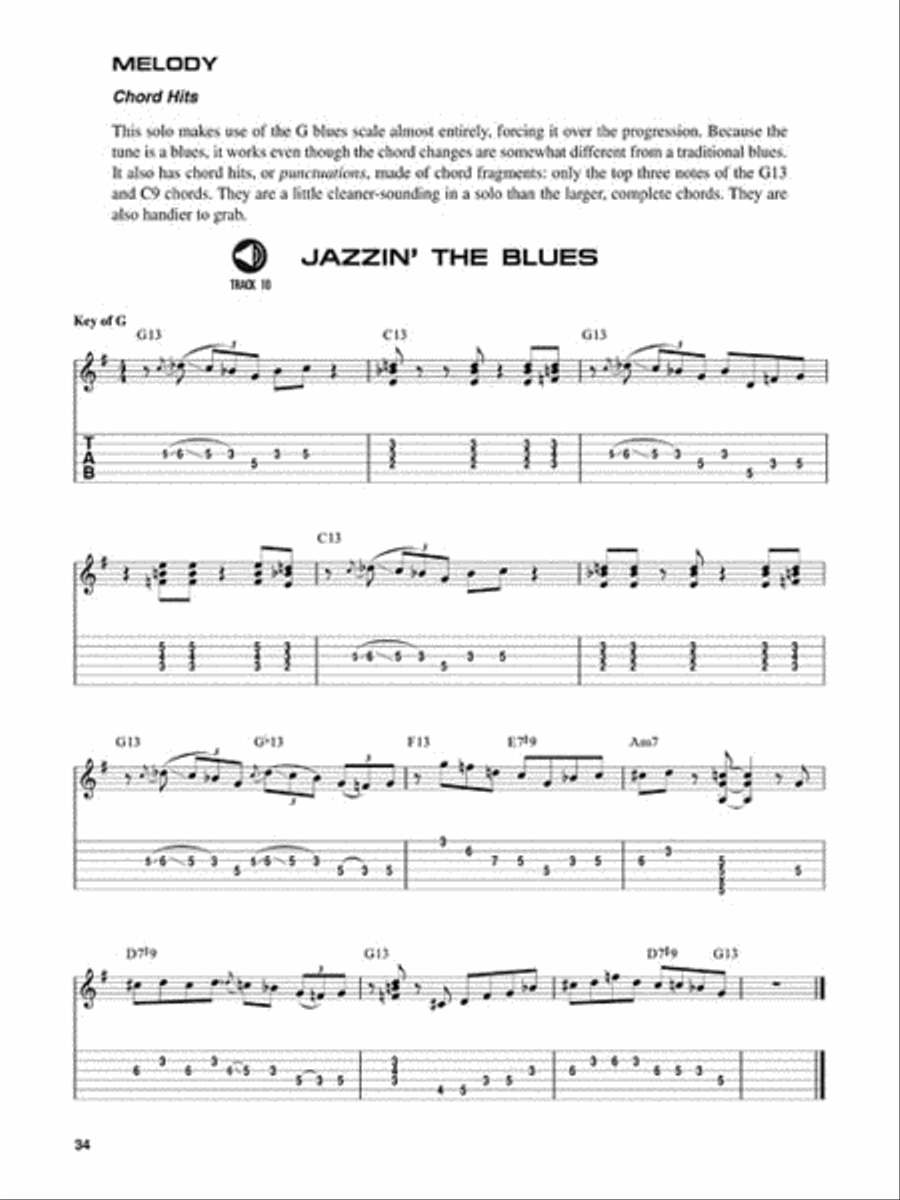 Jazzin' the Blues Electric Guitar scores gallery preview page 5