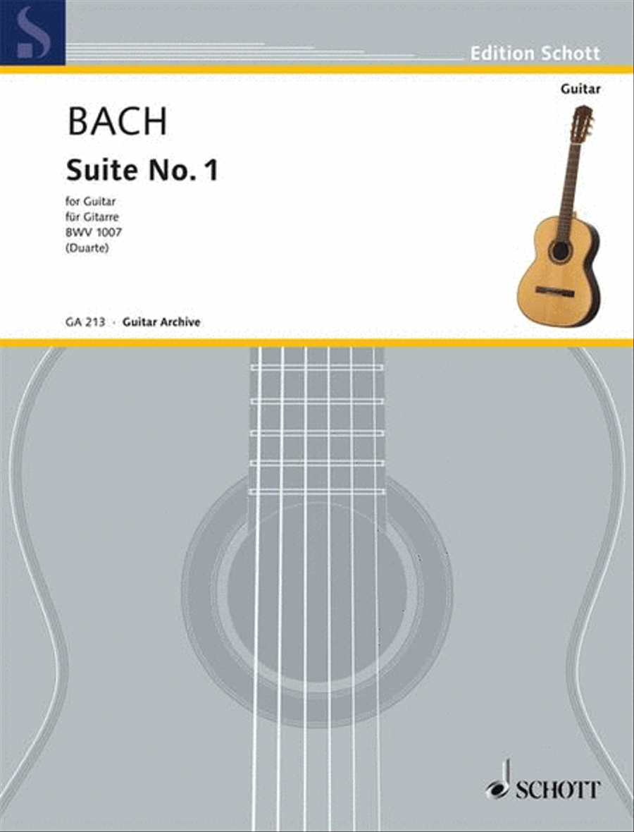 Cello-Suite No. 1, BWV 1007 Cello scores gallery preview page 1