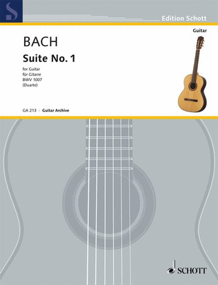 Book cover for Cello-Suite No. 1, BWV 1007