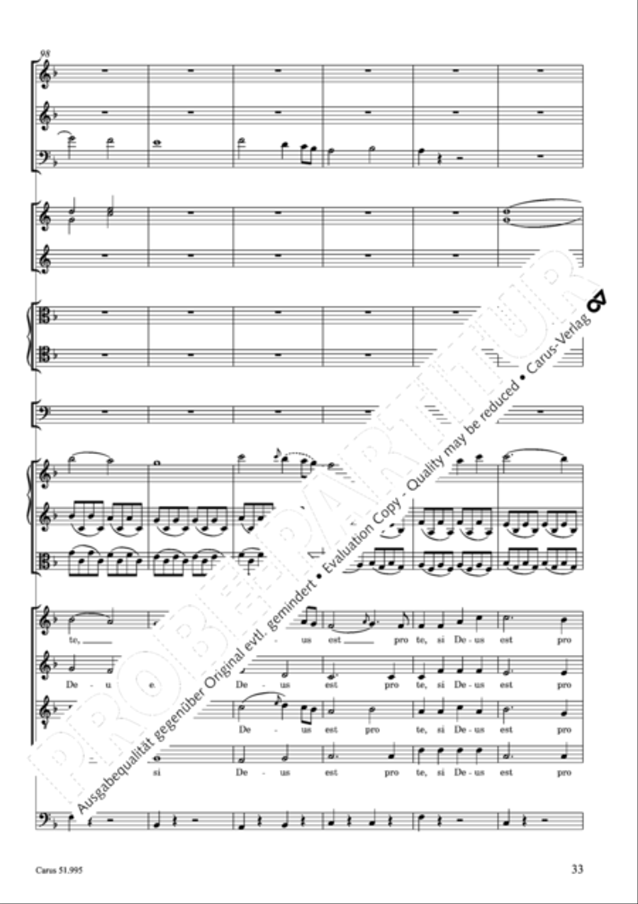 Insanae et vanae curae 4-Part scores gallery preview page 34