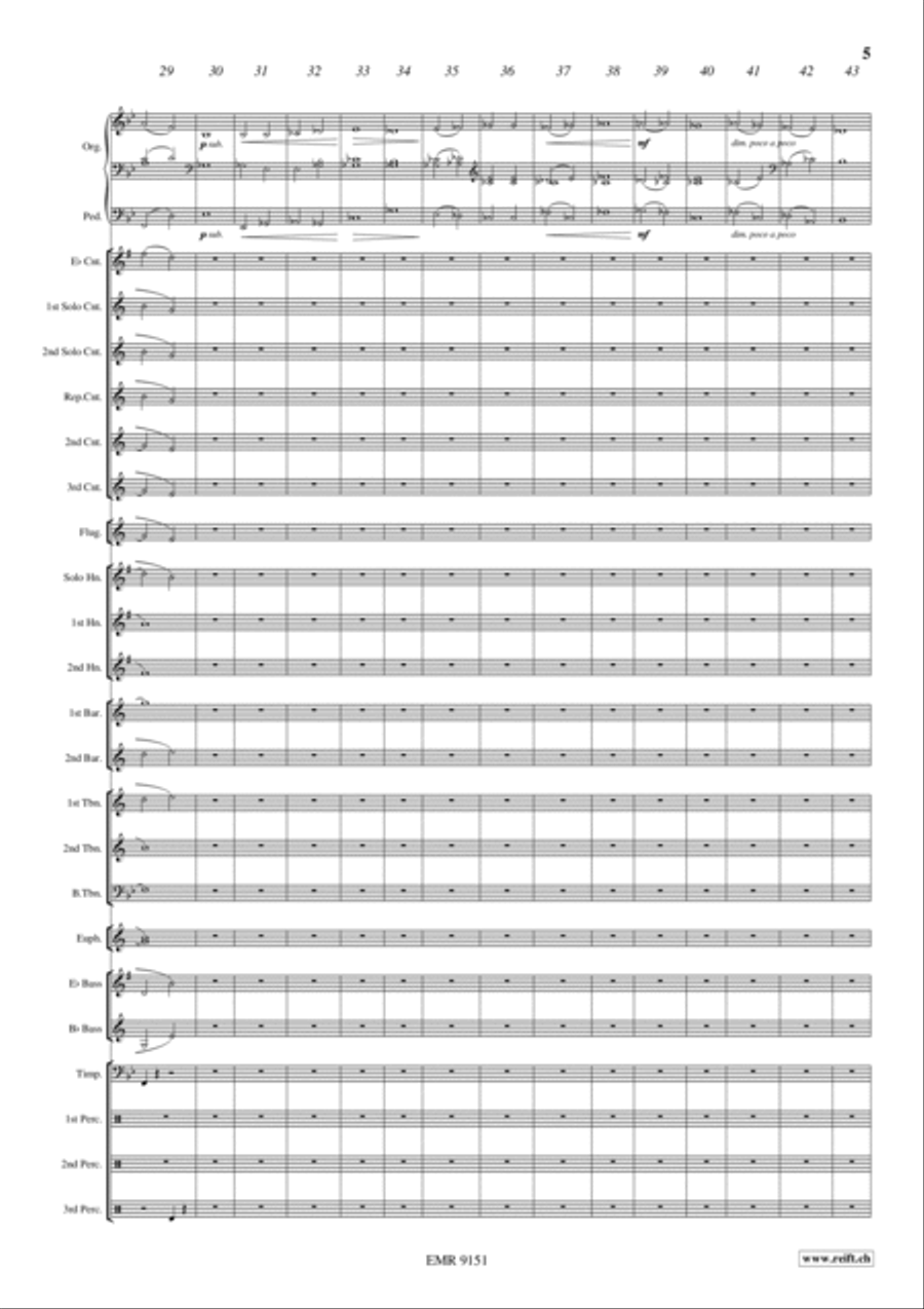 The Great Gate Of Kiev Brass Band scores gallery preview page 6