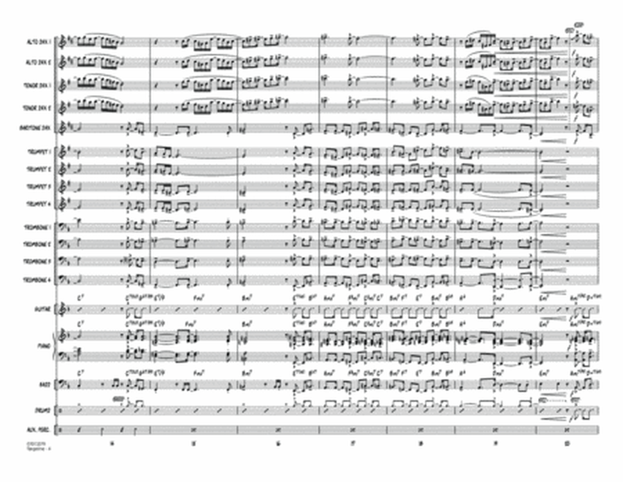 Tangerine (arr. John Wasson) - Conductor Score (Full Score)