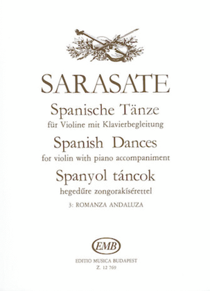 Book cover for Spanish Dances - Volume 3