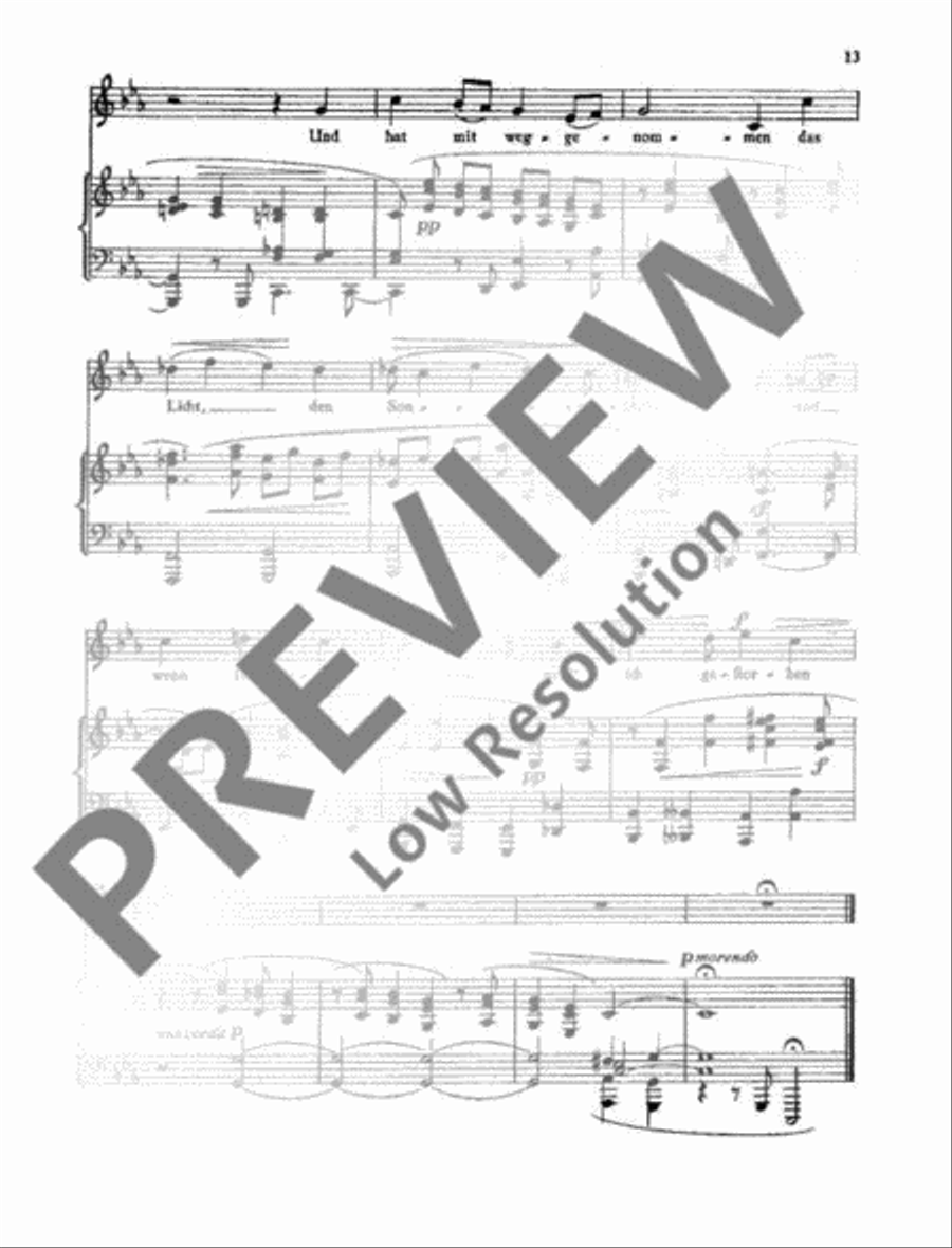 Lieder Medium Voice scores gallery preview page 14