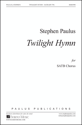 Book cover for Twilight Hymn