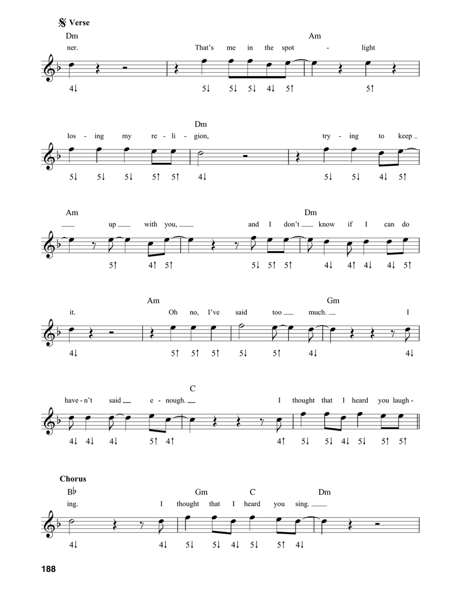 Losing My Religion Harmonica scores gallery preview page 2