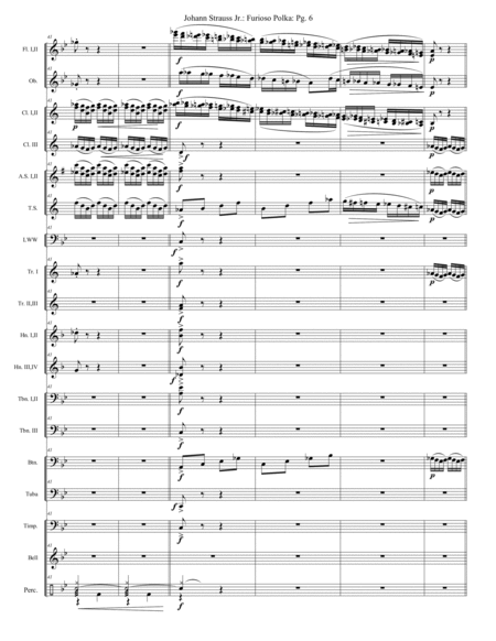 Furioso Polka - Extra Score