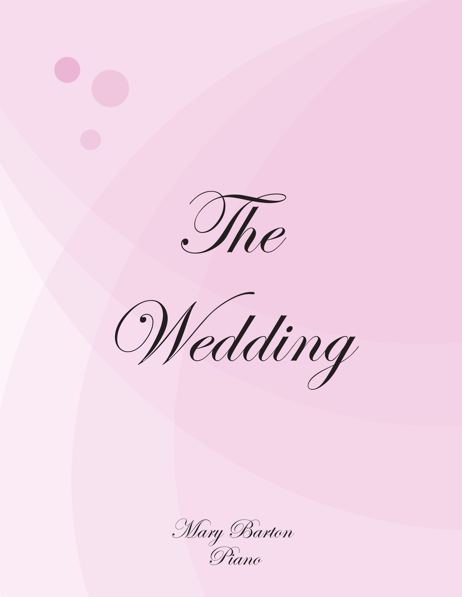 The Wedding Piano Solo scores gallery preview page 1