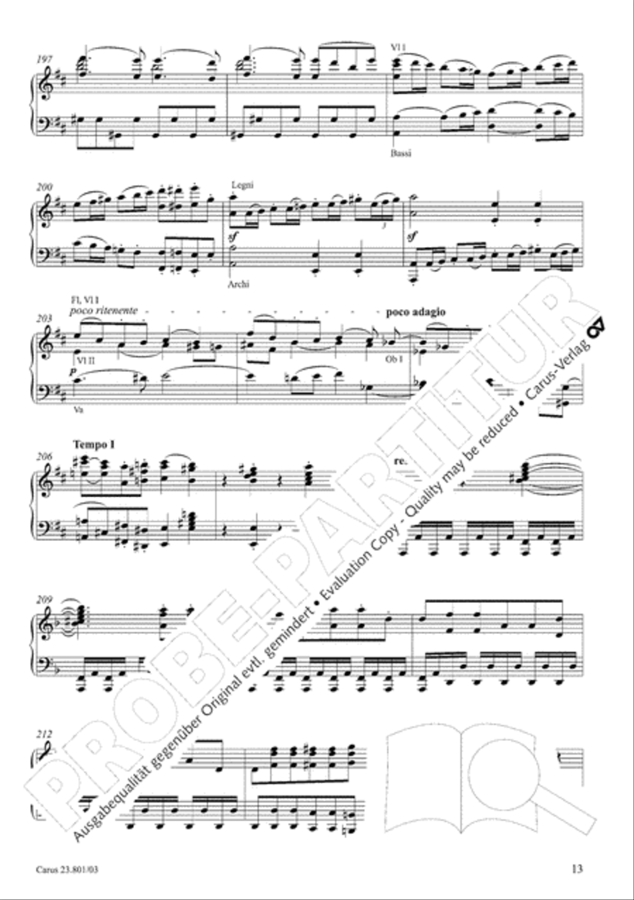 Symphony No. 9, Op. 125 - Finale (Choral Symphony) 4-Part scores gallery preview page 14