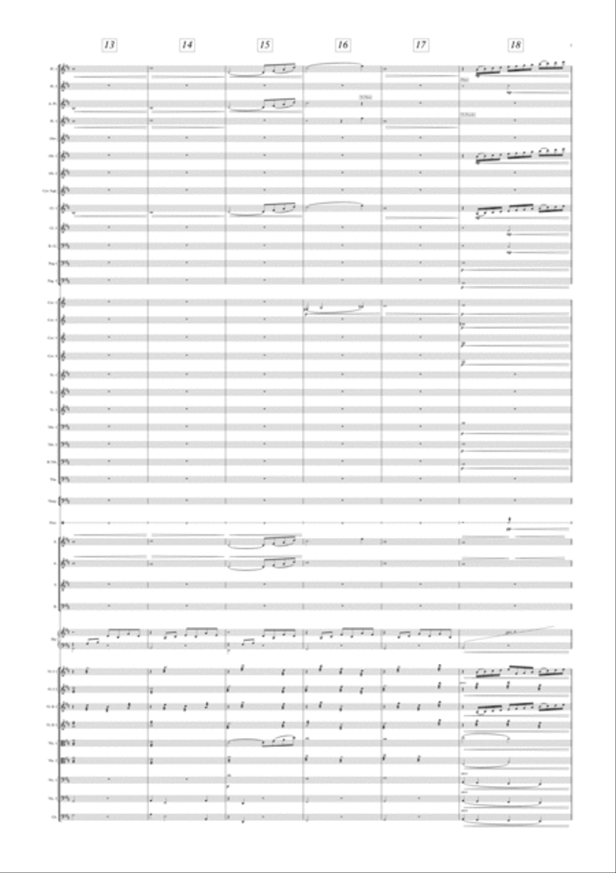 The Lights of Christmas Full Orchestra scores gallery preview page 4