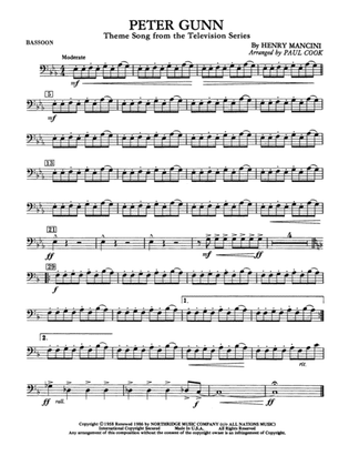 Peter Gunn: Bassoon