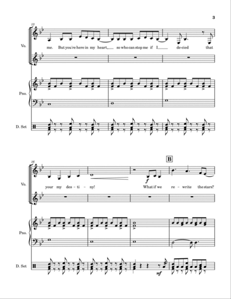 Rewrite The Stars Rewrite The Stars Voice scores gallery preview page 4