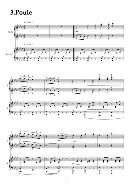 "Carmen-Quadrille", Op.134 [piano duet] image number null