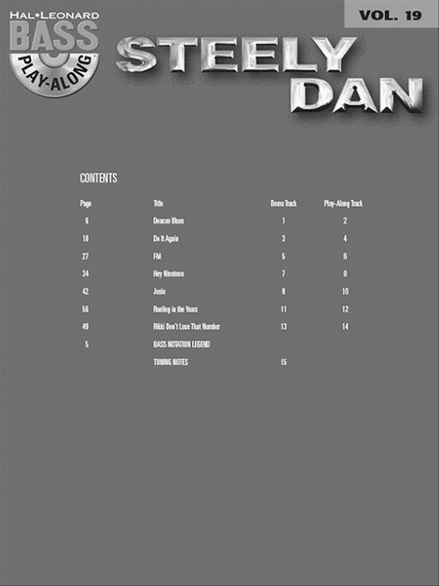 Steely Dan Electric Guitar scores gallery preview page 2