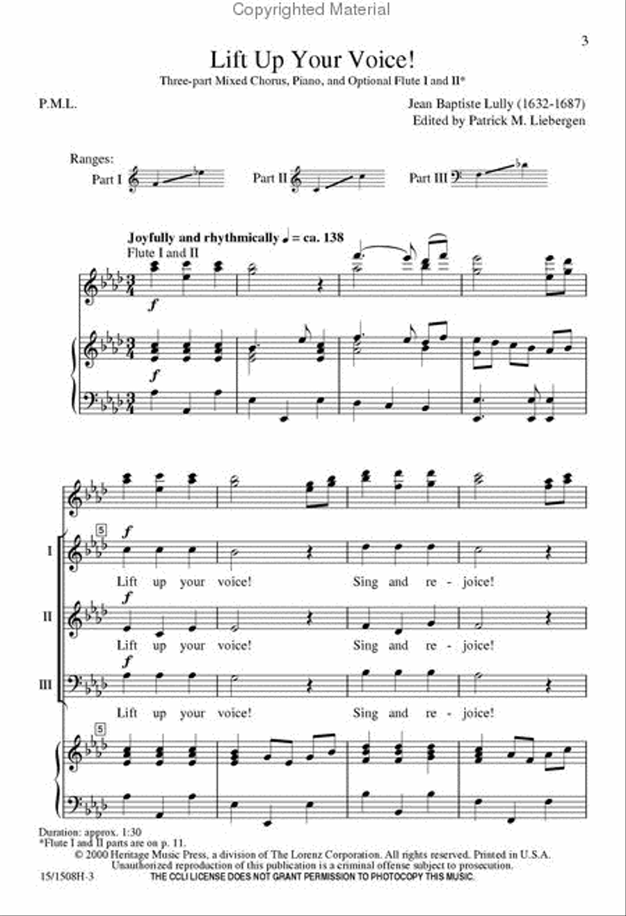Lift Up Your Voice 4-Part scores gallery preview page 2