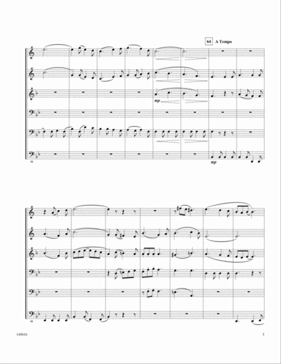 O Holy Night Chamber Music scores gallery preview page 5
