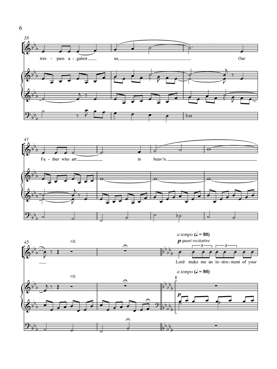 Sacred Songs, Volume 1 High Voice scores gallery preview page 4