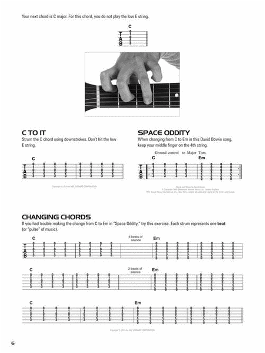 Hal Leonard Acoustic Guitar Tab Method – Book 1 Acoustic Guitar scores gallery preview page 8