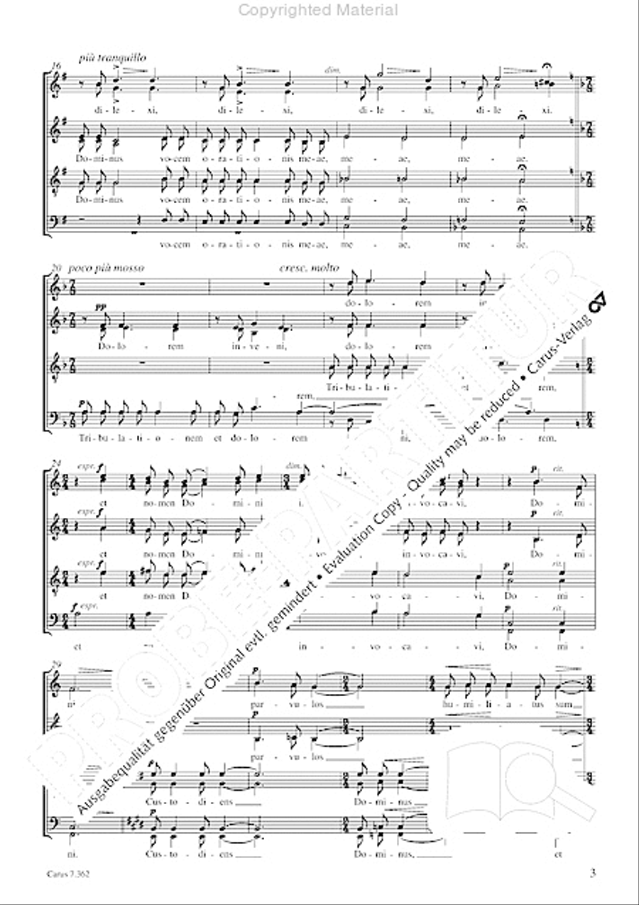 Dilexi 4-Part scores gallery preview page 4