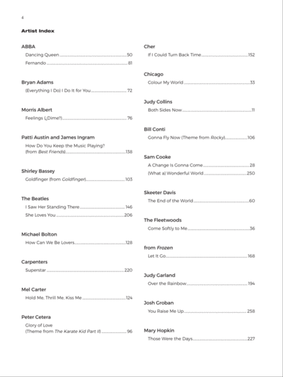 Best Loved Songs Best Loved Songs Piano, Vocal, Guitar scores gallery preview page 5